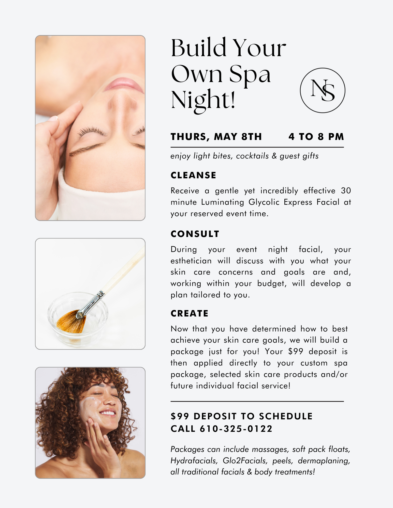 spa night event